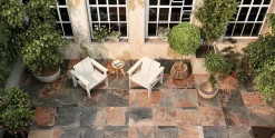 Reflex Boutique Dalle sur plots Chateau 2cm naturel R11 60x60 cm - Réflex Boutique- Carrelage Extérieur Et Terrasse
