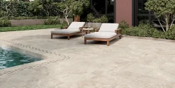Reflex Boutique Dalle sur plots Toscana 2cm beige R11 60x60cm - Réflex boutique- Carrelage Extérieur Et Terrasse