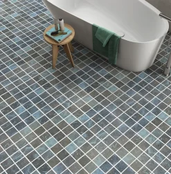 Decora Mosaicos Carrelage mosaïque BALI Vert mat 29x29 cm- Mosaïque Pour Douche