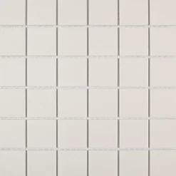 Decora Mosaicos Carrelage mosaïque TECNIQ Blanc 30x30 cm- Mosaïque Pour Douche
