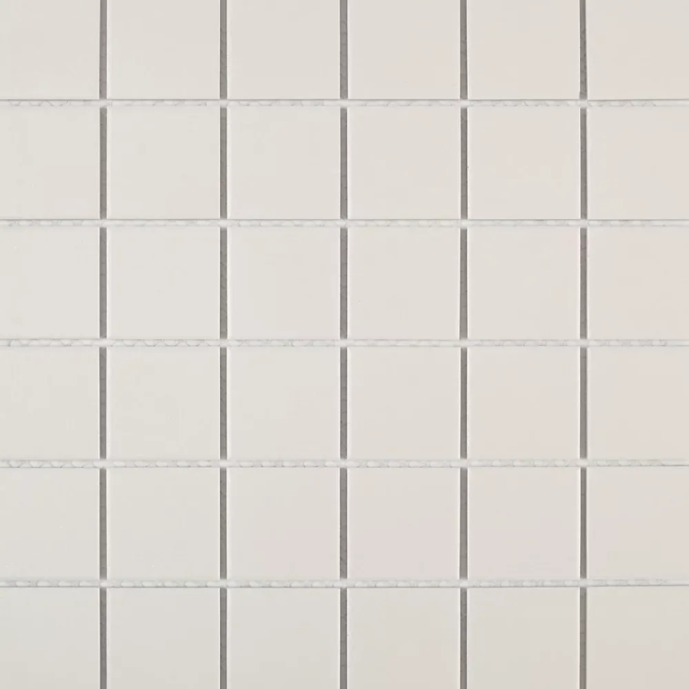 Decora Mosaicos Carrelage mosaïque TECNIQ Blanc 30x30 cm- Mosaïque Pour Douche