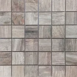 Decora Mosaicos Carrelage mosaïque FOREST Gris 29x29 cm- Mosaïque Pour Pièce À Vivre|Mosaïque Pour Wc