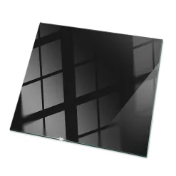 Wallfluent Plateau En Verre<Dessus de table en verre trempé 60x60 cm Couleur noire lisse