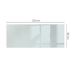 Wallfluent Plateau En Verre<Dessus de table en verre trempé 125x50 cm Transparent