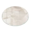 Wallfluent Plateau En Verre<Dessus de table en verre trempé fi90 cm Motif texturé de marbre