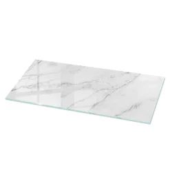 Wallfluent Plateau En Verre<Dessus de table en verre trempé 125x50 cm Motif de surface en marbre
