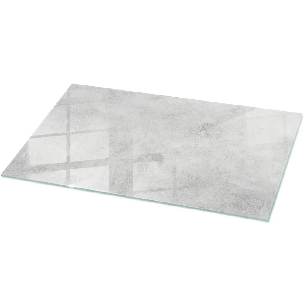 Wallfluent Plateau En Verre<Dessus de table en verre trempé 140x70 cm Texture de béton avec fissures