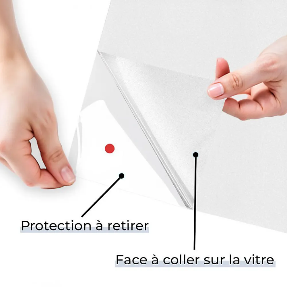 Film Occultant Pour Vitrage<DIMEXACT - Film dépoli repositionnable blanc - 120 cm x 1.5 m - en Rouleau