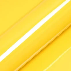 DIMEXACT - Film occultant jaune clair brillant pour fenêtre - 122 cm x 2 m - en Rouleau- Film Occultant Pour Vitrage