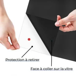 Film Occultant Pour Vitrage<DIMEXACT - Film occultant noir mat pour fenêtre - 123 cm x 1.5 m - en Rouleau