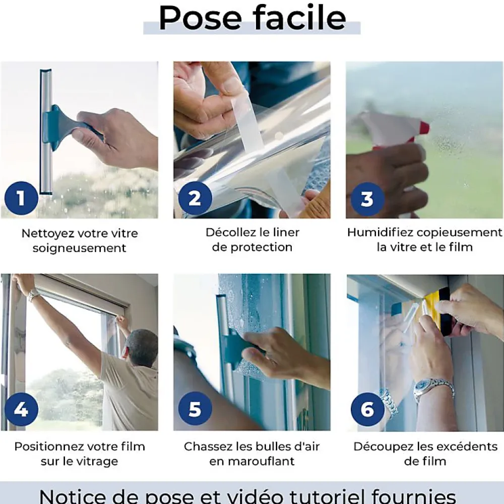 DIMEXACT - Film opacifiant noir pour fenêtre - 152 cm x 5 m - en Rouleau- Film Occultant Pour Vitrage