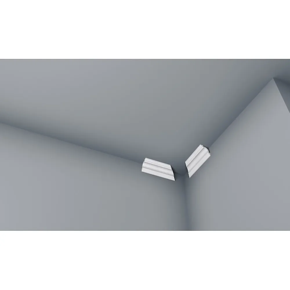 Decoflair Moulure Et Rosace De Plafond<D10-INTERNAL-CORNERS Moulure de plafond Polystyrène HD 80 x 80 x 190 - 1 pièce