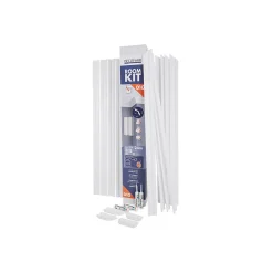 Decoflair D10-ROOMKIT Moulure de plafond Polystyrène 80 x 80 x 2000 - 1 pièce- Moulure Et Rosace De Plafond