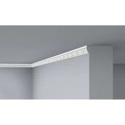 Decoflair Moulure Et Rosace De Plafond<E12 Moulure de plafond Polystyrène expansé 30 x 10 x 2000 - 1 pièce