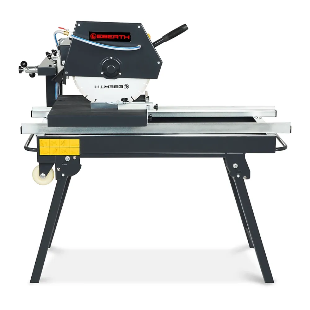 Eberth Outils Du Carreleur<Coupe Carrelage Electrique 2000W, Lame de scie diamant 450mm Profondeur de coupe 140mm Longueur de coupe 700mm, 0-45 degrés