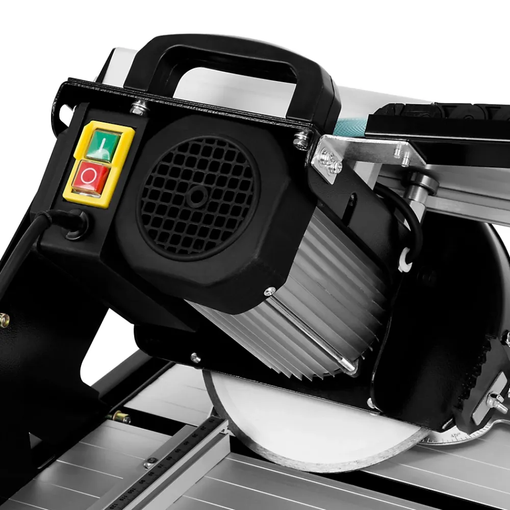 Eberth Coupe Carrelage 800W, Carrelette, Disque diamant 200mm, Longueur de Coupe 620mm, Profondeur de Coupe 36mm- Outils Du Carreleur