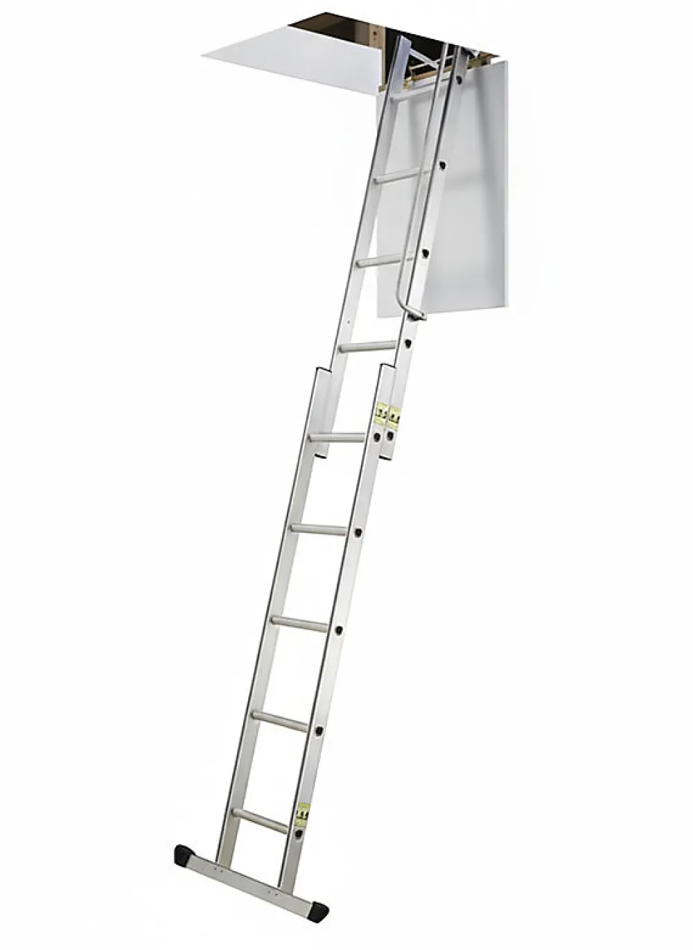 Hailo Echelle escamotable 3 plans - Haut. du sol au sol supérieur 3.00m - 9344-001- Escalier Escamotable