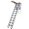 Matisere Escalier Escamotable<Echelle escamotable en métal - Trémie de 60 x 120cm - Hauteur de 2.50 à 2.80m - LST60120-280