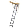 Matisere Escalier Escamotable<Echelle escamotable en métal - Trémie de 70 x 130cm - Hauteur de 2.20 à 2.80m - LMK70130-2