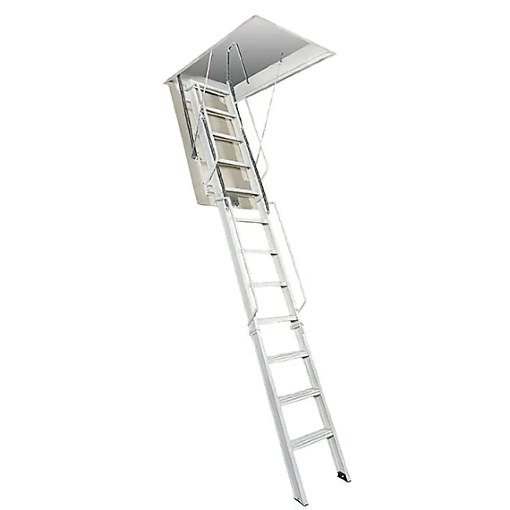 Matisere Escalier Escamotable<Echelle Escamotable Métal - Trappe 100x160cm - Hauteur 2.90 à 3.00m - ACI-TRE300/160-100