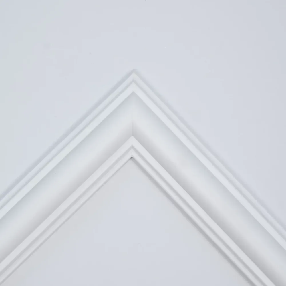 Frankystar Moulure<Elizabeth - Moulure pleine hauteur pour murs 24 pièces en polyuréthane blanc peinturable