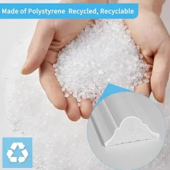 Frankystar Moulure<Elizabeth - Moulure pleine hauteur pour murs 24 pièces en polyuréthane blanc peinturable