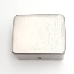 Fortia Embout de rampe d'escalier carré acier inoxydable- Accessoire D'Escalier