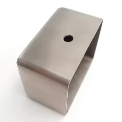 Fortia Embout de rampe d'escalier carré acier inoxydable- Accessoire D'Escalier