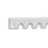 Profhome Encadrement d'arche 161511F flexible Moulure flexible Encadrement de porte Encadrement de fenêtre 2 m- Moulure Et Rosace De Plafond