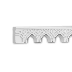 Profhome Encadrement d'arche 161511F flexible Moulure flexible Encadrement de porte Encadrement de fenêtre 2 m- Moulure Et Rosace De Plafond