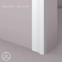 Noel & Marquet Encadrement de porte NMC WALLSTYL WL6-2200 Moulure décorative Cimaise Moulure frise- Moulure