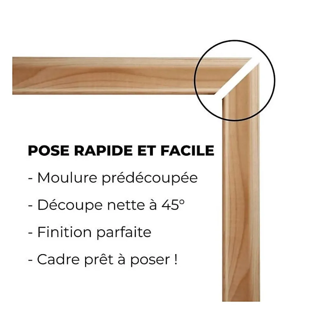 Nordlinger Pro Moulure<Encadrement Mouluré - - 20 x 60 cm - 42 x 14 mm - 100%