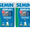 Semin Enduit de Ragréage Autolissant Kedoplan Fibré , Sol Intérieur, sac de 25 kg (lot de 2)- Ragréage Et Primaire Pour Carrelage