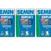 Semin Enduit de Ragréage Autolissant Kedoplan Fibré , Sol Intérieur, sac de 25 kg (lot de 3)- Ragréage Et Primaire Pour Carrelage