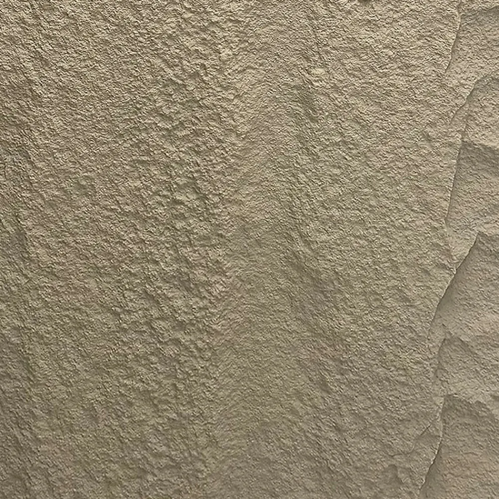 Divina Home Panneau Mural Décoratif<Ensemble de 10 panneaux décoratifs effet pierre 3D, revêtement mural PU 7,2 m², 120x60x3 cm, gris ciment