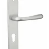 Thirard Poignée De Porte<Ensemble de poignées pour porte d'entrée Pelope trou de cylindre, carré 7mm, entr'axes 195mm, argent -