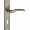 Thirard Poignée De Porte<Ensemble de poignées pour porte de chambre Vesta trou de clé, carré 7mm, entr'axes 195mm, nickelé satiné -