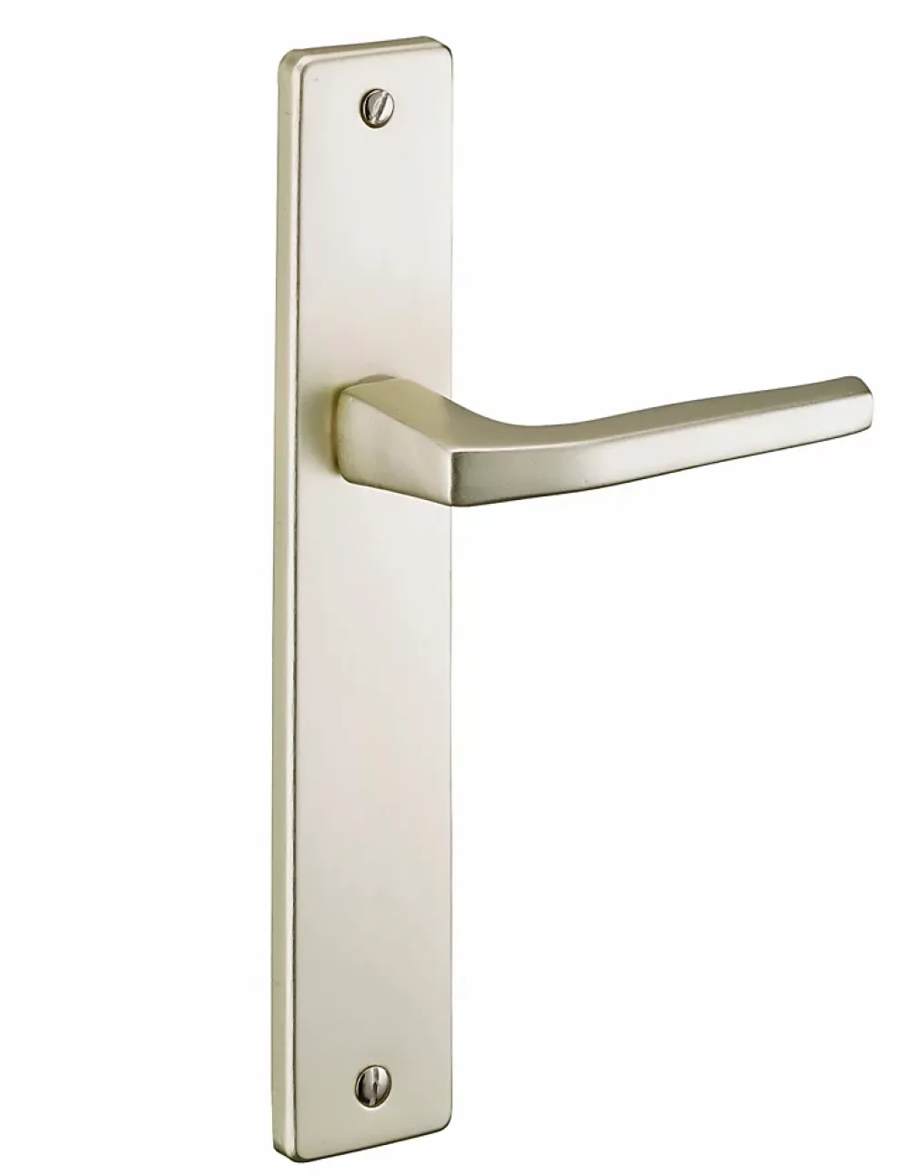 Thirard Poignée De Porte<Ensemble de poignées pour porte intérieure Picardie sans trou, carré 8mm, entr'axes 195mm, couleur champagne -