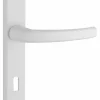 Thirard Ensemble de poignées pour porte de chambre Sultane trou de clé, carré 7mm, entr'axes 165mm, blanc -- Poignée De Porte