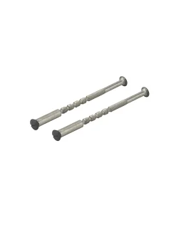 Thirard Poignée De Porte<Ensemble de poignées pour porte intérieure Vesta sans trou, carré 7mm, entr'axes 195mm, noir -