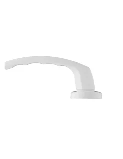 Thirard Poignée De Porte<Ensemble de poignées pour porte d'entrée palière Sultane trou de cylindre, entr'axes 195mm, blanc -