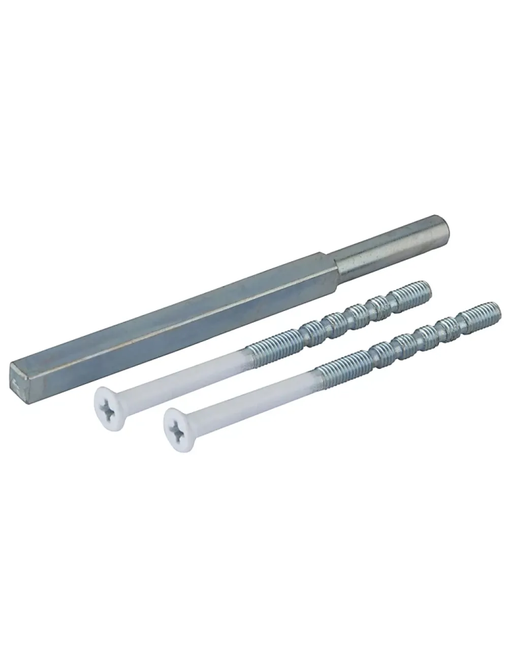 Thirard Poignée De Porte<Ensemble de poignées pour porte d'entrée palière Sultane trou de cylindre, entr'axes 195mm, blanc -