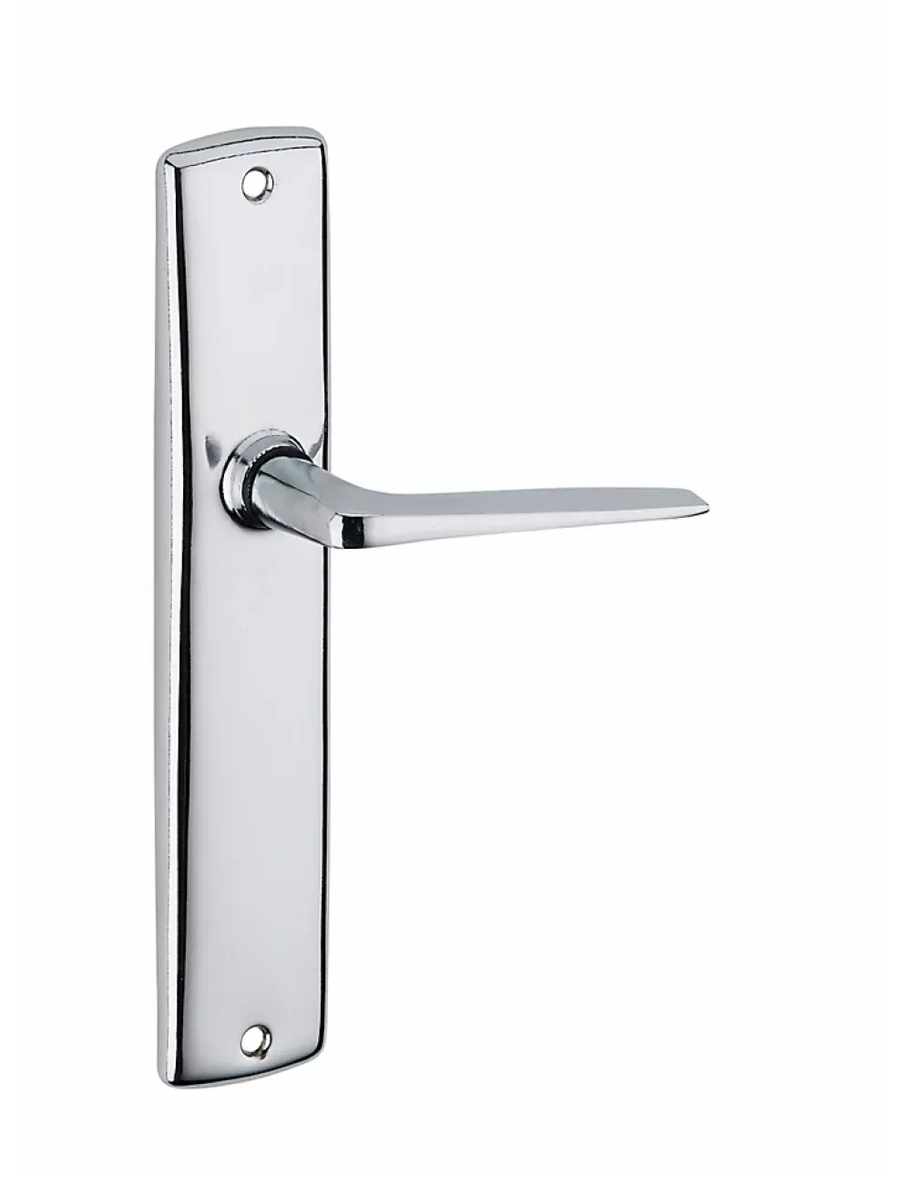 Thirard Ensemble de poignées pour porte intérieure Demeter sans trou, entr'axes 195mm, chromé -- Poignée De Porte