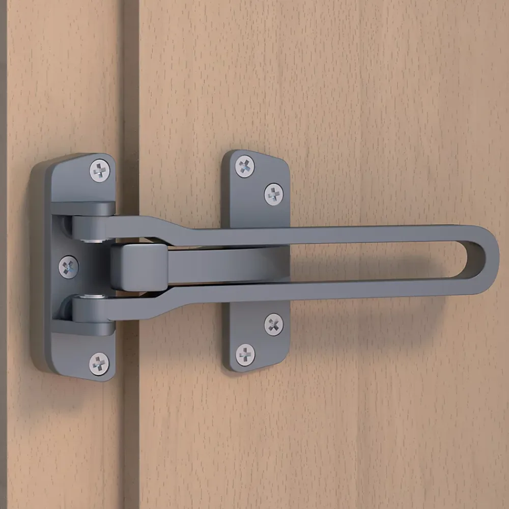 Abus Entrebailleur de porte SPN110-22 nickelé mat- Accesoire Pour Volet