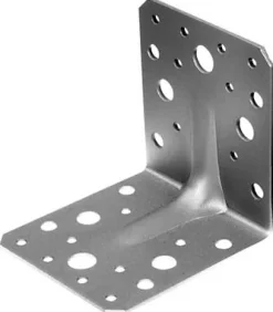 GAH ALBERTS Equerre renforcée 90 x 90 x 65 x 2,5 mm K0- Bois De Charpente