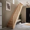 Fortia Escalier Droit<Escalier droit avec contremarche hêtre coloris naturel 13 marches Siderno