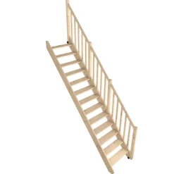Fortia Escalier Droit<Escalier droit bois 13 marches Rapallo