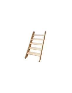 Woodup Escalier Escamotable<Escalier Droit Sapin (195 X 34 Mm) Fageole 220 Cm60 Hêtre LC H Sol Sol 300 Cm