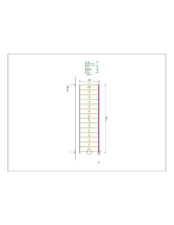 Woodup Escalier Droit<Escalier Droit Sapin Moreno 285 Cm Kit Recoupable Sans Rampe Avec Contremarches H Sol Sol 285 Cm