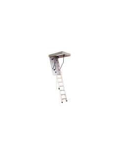 Woodup Escalier Escamotable Bois Isole 46 Mm Caisson 120 X 60 Cm- Escalier Mezzanine